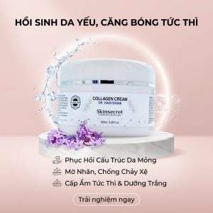 Kem Dưỡng HanySkin Collagen Cấp Ẩm Xóa Mờ Nếp Nhăn Cho Da Khô Lão Hóa Biocelluxe