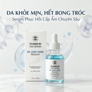 Serum Cấp Ẩm Dr Hany Vitamin B5 cấp nước phục hồi cho da khô nhạy cảm tại Biocelluxe.