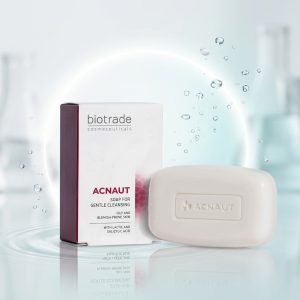Xà Phòng Trị Mụn Biotrade Acnaut Soap làm sạch sâu bã nhờn và tạp chất cho da dầu mụn Biocelluxe